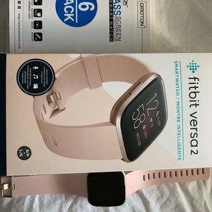 Fitbit versa 2. In rose gold.